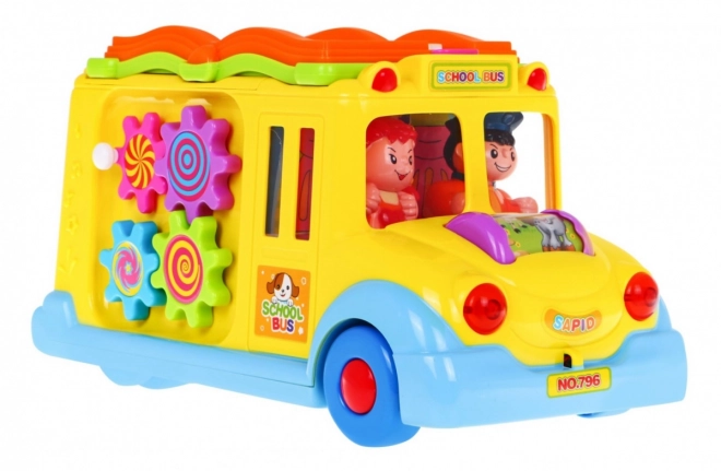 Autobus Interattivo Colorato per Bambini