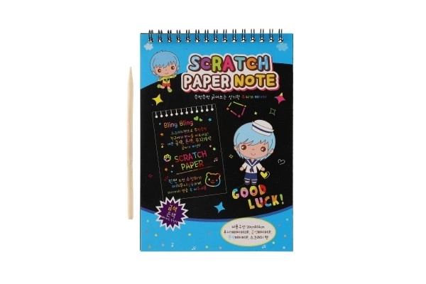 Notes creativo da grattare multicolore