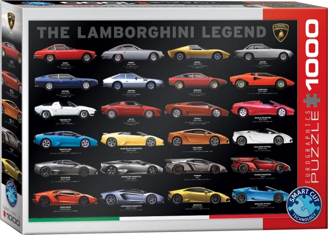 Puzzle Leggenda Lamborghini 1000 Pezzi