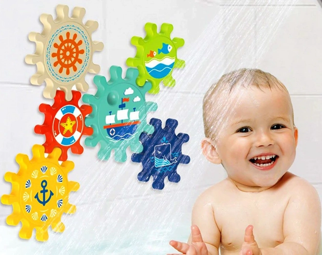 Giocattolo ingranaggi da bagno Woopie