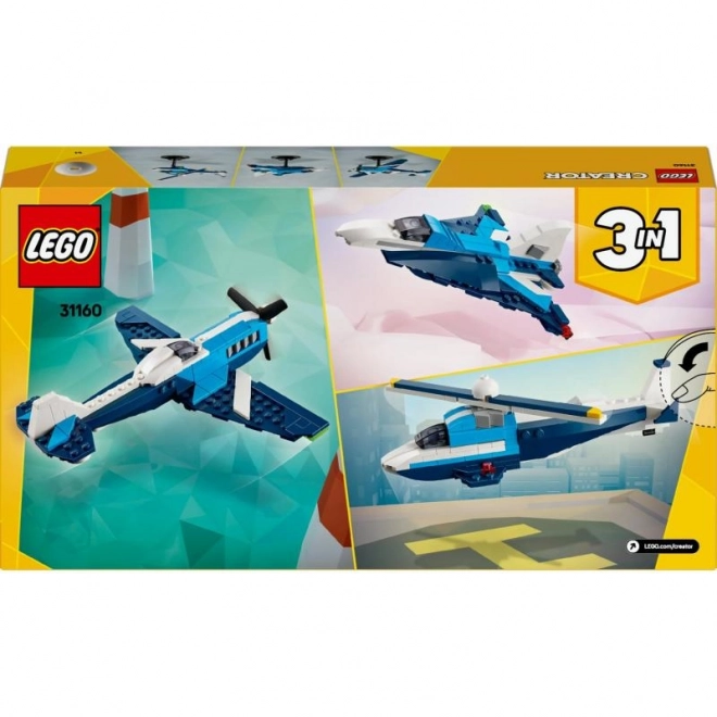 Lego Creator 3 in 1 Aereo da Corsa