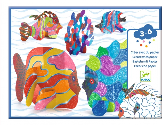 DJECO Creazioni di Carta Pesciolini