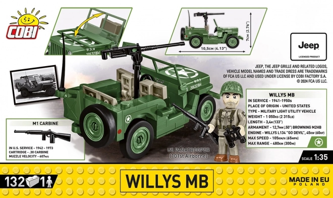 Jeep Willys MB 80º anniversario D-Day 1:35