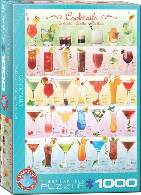 Puzzle cocktail 1000 pezzi