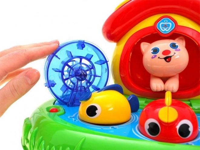 Gioco interattivo di pesca per bambini