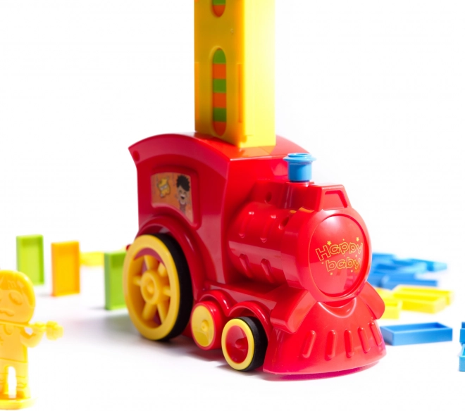 Treno con Domino Giocattolo Interattivo – Rosso