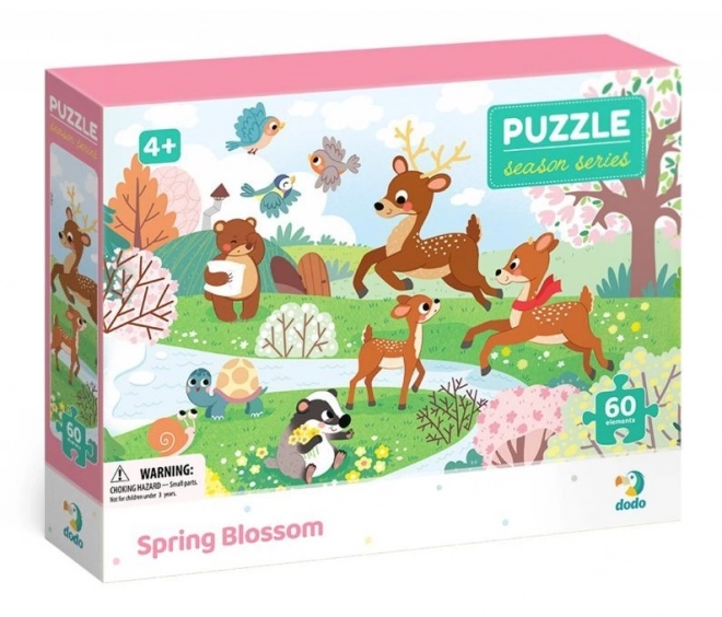 Puzzle DODO stagione primavera in fioritura