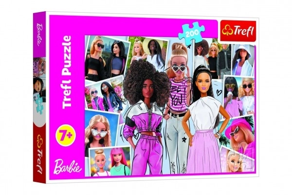 Puzzle 200 pezzi Nel mondo di Barbie