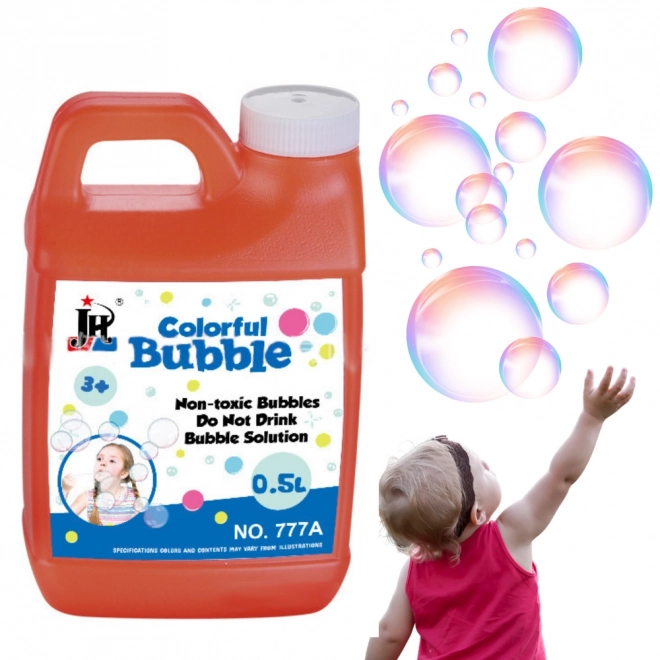 Liquido per Bolle di Sapone in Bottiglia 0,5 L