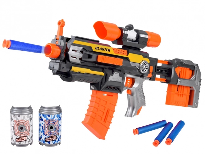Grande blaster giocattolo con mirino