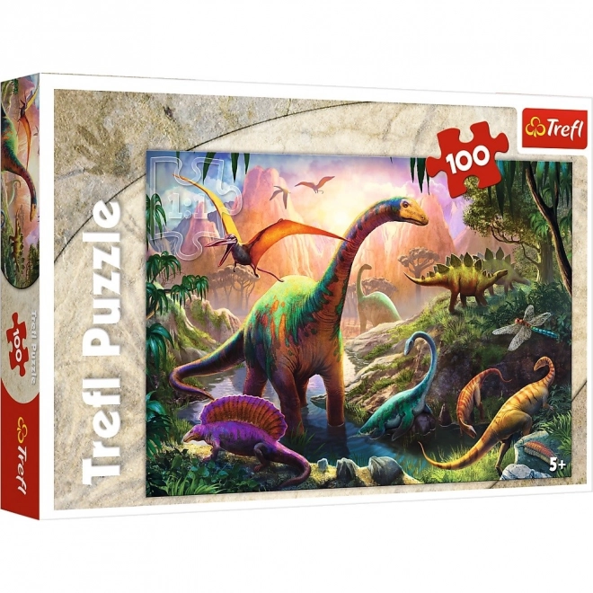 Puzzle 100 Pezzi - Il Mondo dei Dinosauri