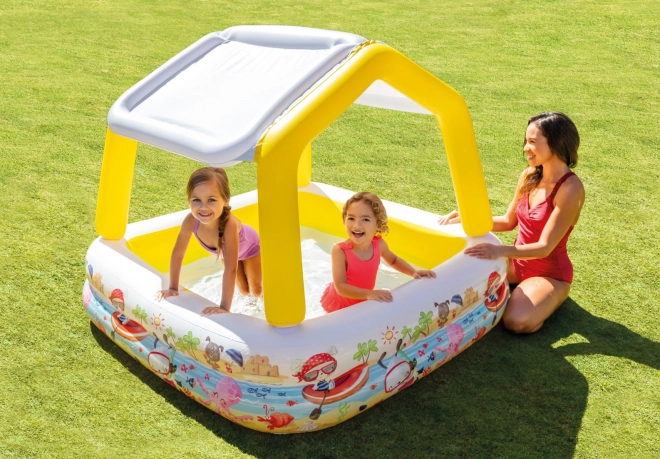 Piscina Gonfiabile per Bambini con Tetto Intex