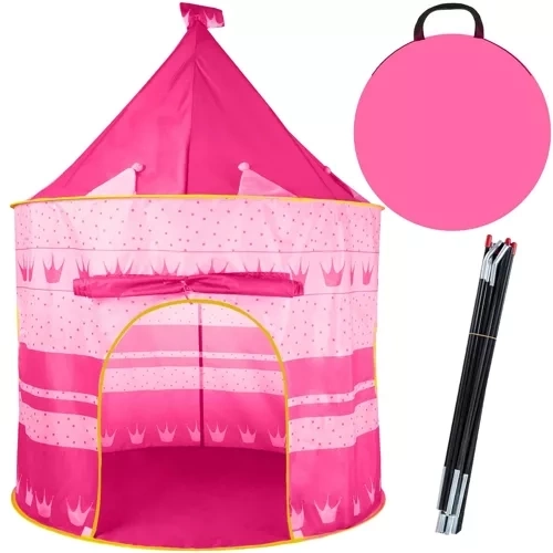 Tenda da gioco rosa per bambini