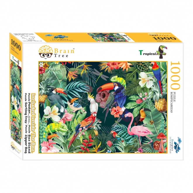 Puzzle Nature Tropicale 1000 Pezzi Brain Tree