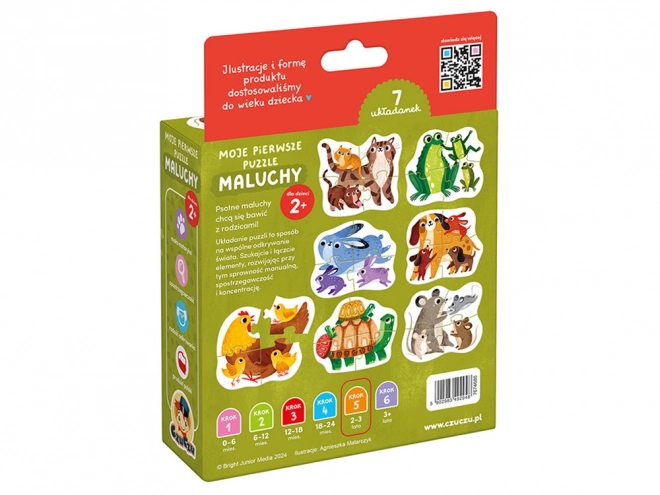 Le mie prime puzzle per bambini 2+ CzuCzu