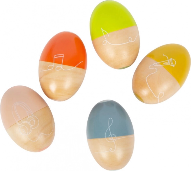 Egg shaker musicale piccoli piedi Groovy Beats