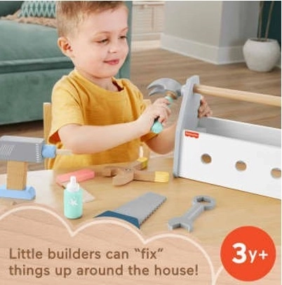 Set di utensili in legno per bambini