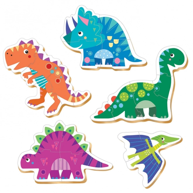 Puzzle Baby Dinosauri Educa 5 in 1