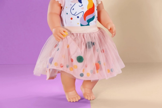 Baby Born vestitini tutù unicorno per bambole