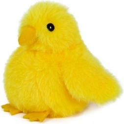 Pulcino giallo di peluche 12cm