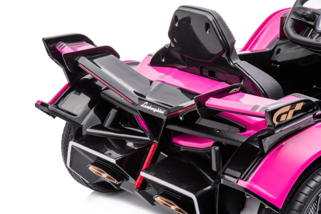 Macchina Elettrica per Bambini Lamborghini Rosa