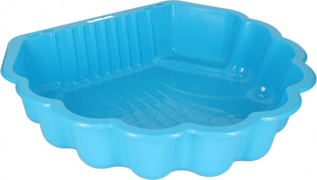 Piscina e sabbiera Muschelka Twins 2 in 1 blu