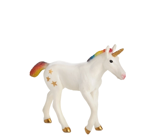 Cucciolo di unicorno arcobaleno Mojo