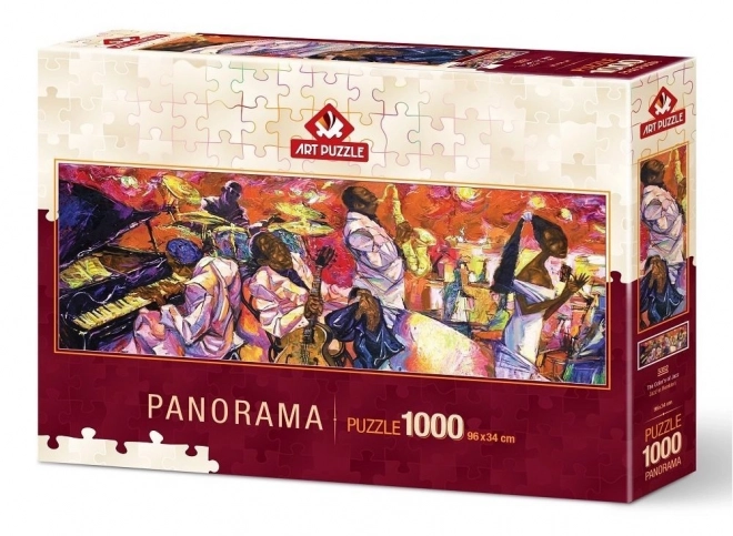 Puzzle Panorama Colori del Jazz 1000 Pezzi