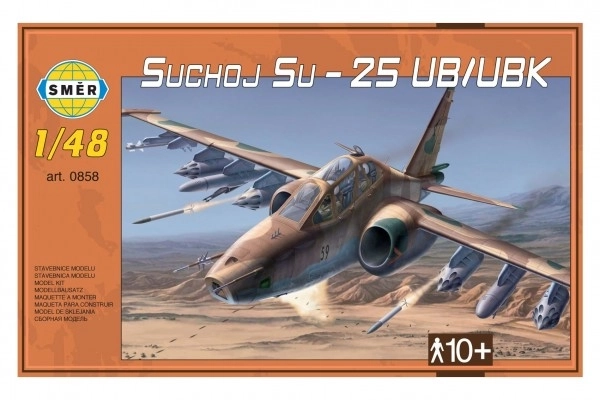 Modello Plastico Aereo Sukhoi Su-25 UB/UBK