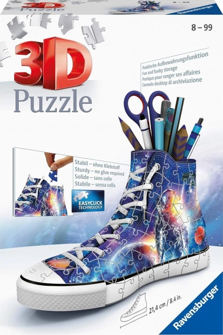 Puzzle 3D Scarpe da Ginnastica Spazio RAVENSBURGER