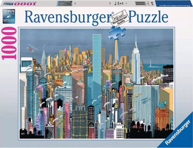 Puzzle New York Città 1000 Pezzi