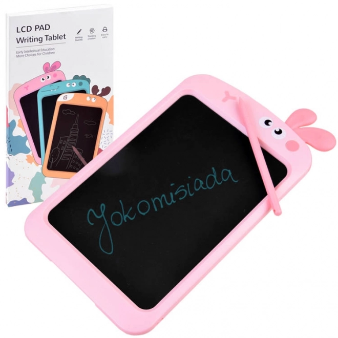 Tablet da disegno LCD per bambini con penna – rosa