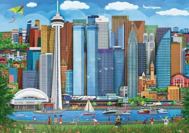 Puzzle Piknik a Toronto 1000 pezzi