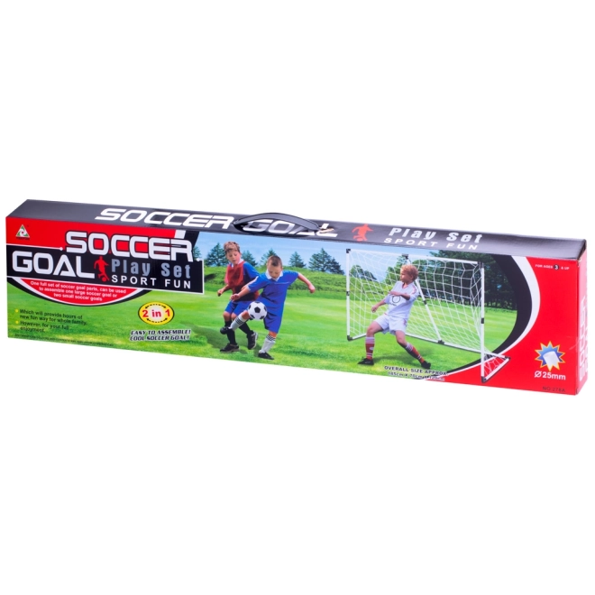 Porta da calcio per bambini 2 in 1