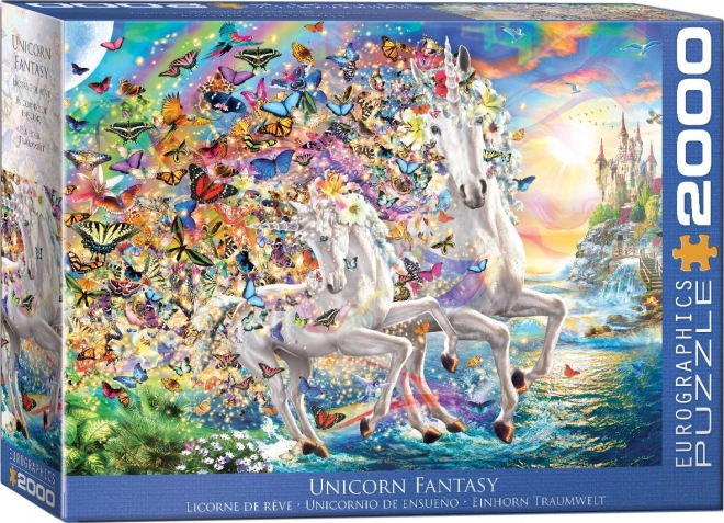 Puzzle Unicorni 2000 Pezzi