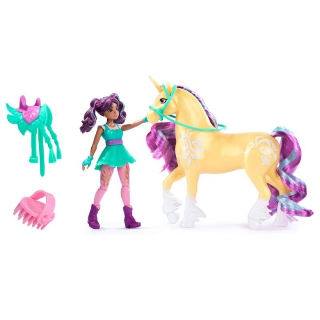 Figura Ava e Leaf di UNICORN ACADEMY