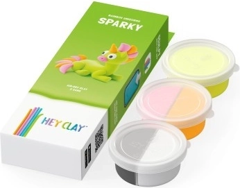 Masa Creativa UNICORNO SPARKY 3PAK Hey Clay