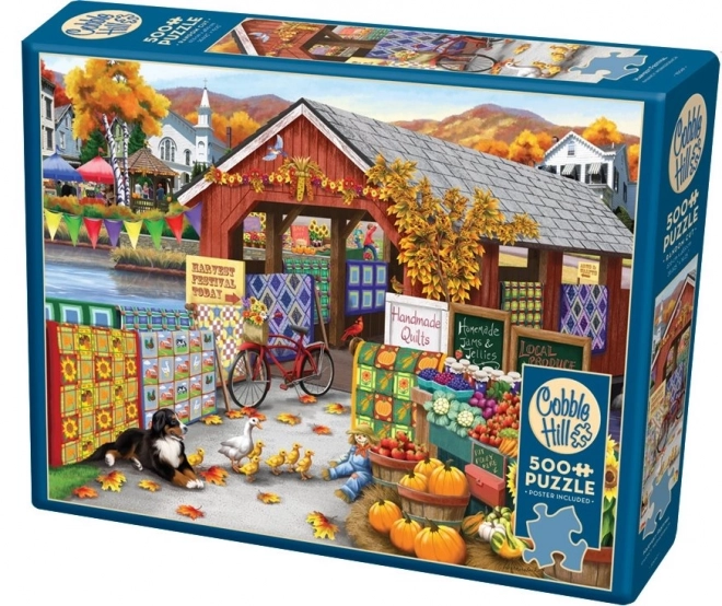 Puzzle COBBLE HILL Raccolto 500 Pezzi