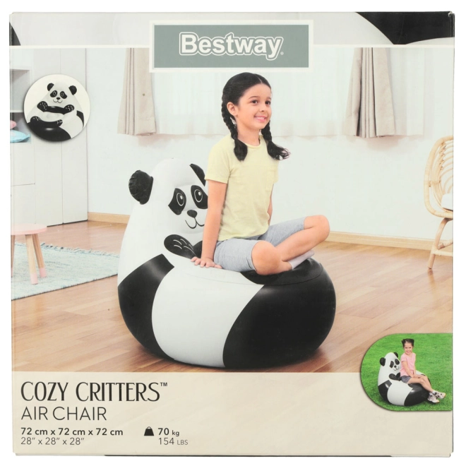 Poltrona Gonfiabile per Bambini Panda BESTWAY