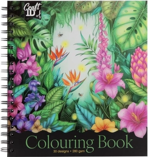 Libro da colorare natura e animali CRAFT ID