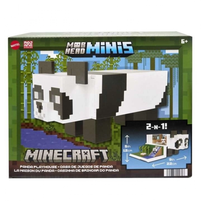 Set giochi casetta Panda Minecraft