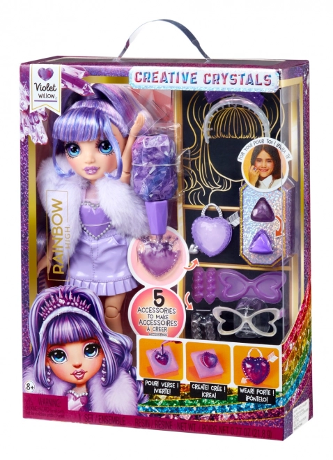 Rainbow High Creative Crystals Violet Willow