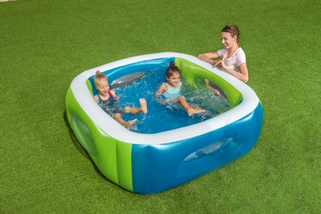 Piscina gonfiabile per bambini con finestre panoramiche