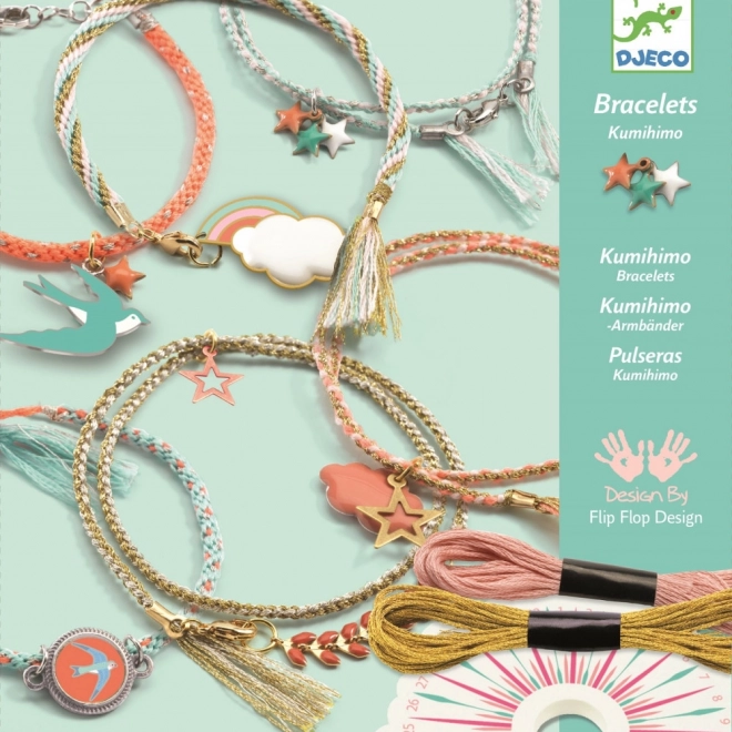 Braccialetti da creare Celesti di DJECO