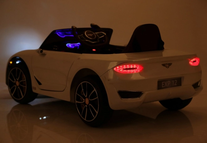 Macchinina Elettrica Bentley EXP 12 Laccata Bianca