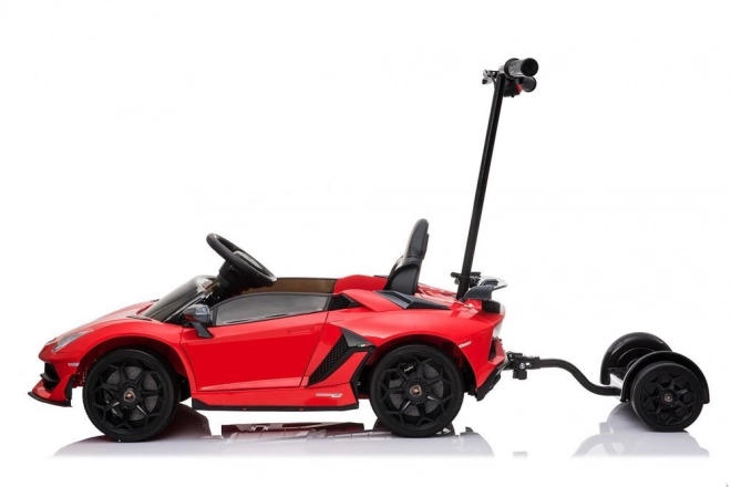 Auto elettrica per bambini Lamborghini Aventador rosso