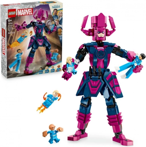 Lego Marvel I Fantastici Quattro vs. Galactus – action figure e minifigure