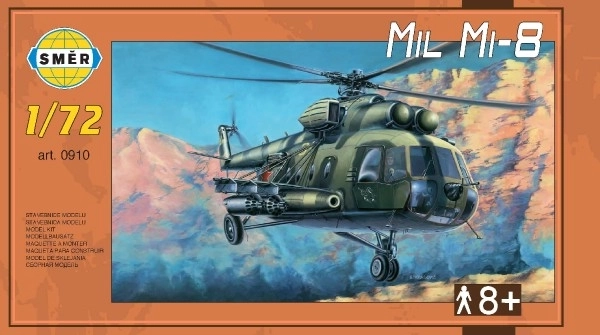 Modello Mil Mi-8 in scala 1:72