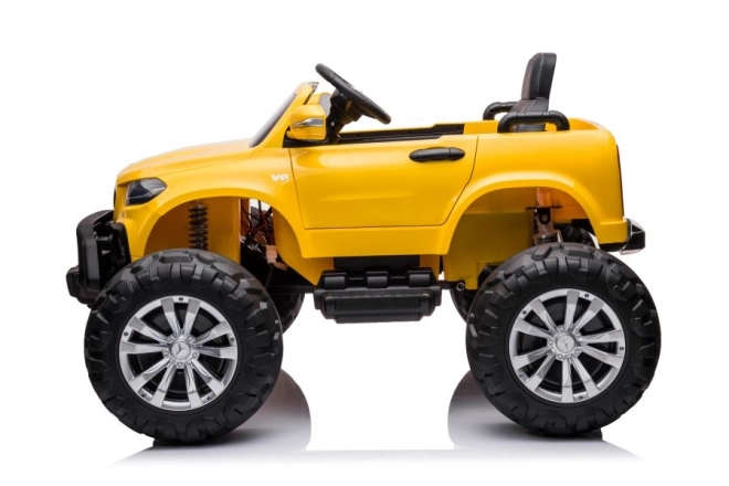 Auto a Batteria Mercedes 4x4 Oro Giallo