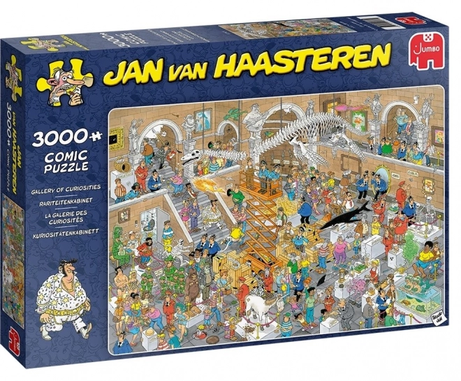 Puzzle JUMBO Jan Van Haasteren Galleria Curiosità 3000 Pezzi